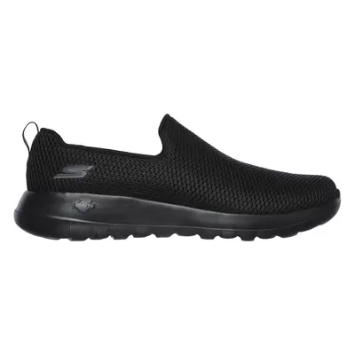 Skechers Men's GoWalk Max Sneaker in Black, Size | Textile, Vegan, Machine Washable