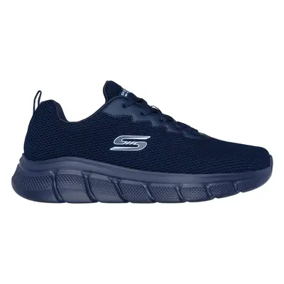 Skechers Men's BOBS Sport B Flex - Chill Edge Sneaker in Navy Blue, Size | Textile/Synthetic, Ve