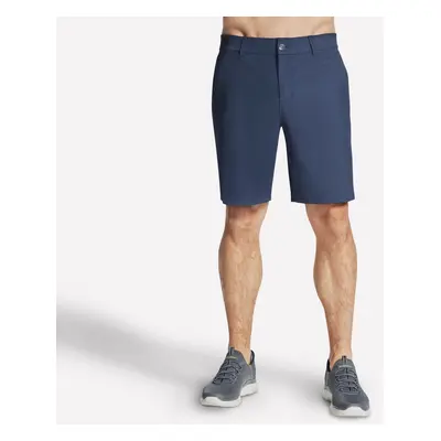 Skechers Men's SKECH-KNITS Premium Everywhere Inch Short in Charcoal/Navy Blue, Size | Polyester