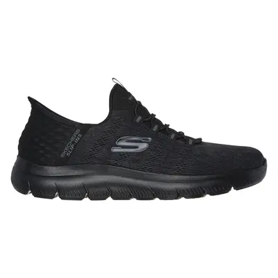 Skechers Men's Slip-ins: Summits - Key Pace Sneaker in Black, Size | Textile/Synthetic, Vegan, M