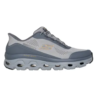 Skechers Men's Slip-Ins: Glide-Step Sole - Glover Peak Sneaker in Gray, Size | Textile/Synthetic