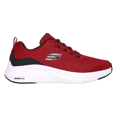 Skechers Men's Vapor Foam Sneaker in Red/Black, Size | Textile/Synthetic, Vegan, Machine Washabl