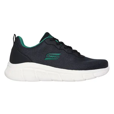 Skechers Men's BOBS Sport B Flex - Icy Edge Sneaker in Black, Size | Textile/Synthetic