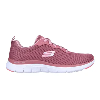 Skechers Women's Flex Appeal 4.0 - Brilliant View Sneaker in Mauve, Size | Textile/Synthetic, Ve