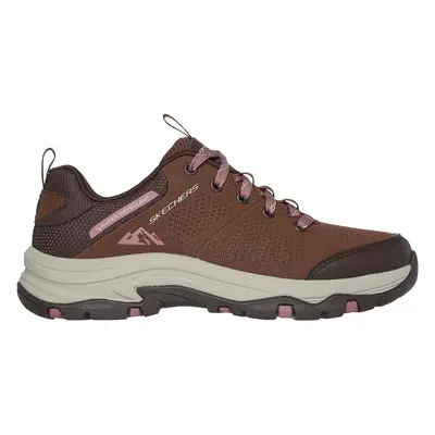 Skechers Women's Relaxed Fit: Trego - Trail Destiny Sneaker in Tan/Brown, Size | Synthetic/Texti