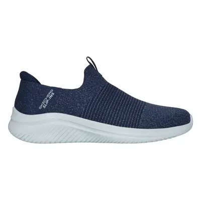 Skechers Men's Slip-ins: Ultra Flex 3.0 - Nezzo Sneaker in Navy Blue/Blue, Size | Textile/Synthe