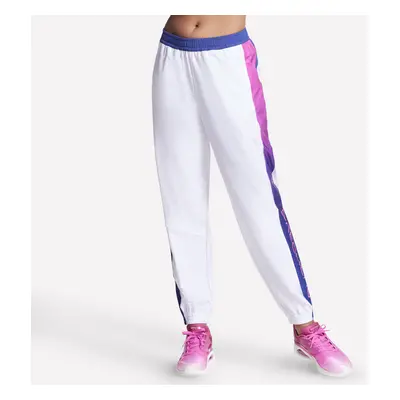 Skechers Women's Peak Track Pant in White, Size Small | Polyester/Spandex