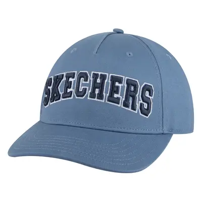 Skechers Men's University Baseball Hat in Blue/Gray | Cotton