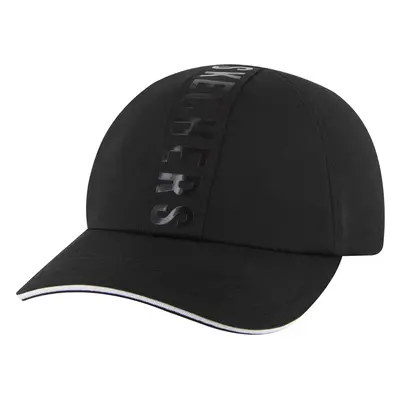 Skechers Wrap Logo Baseball Hat in Black | Polyester