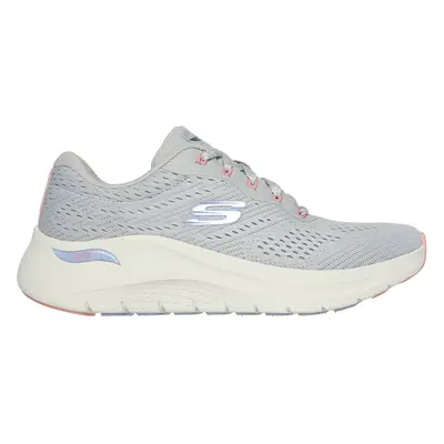 Skechers Women's Arch Fit 2.0 - Big League Sneaker in Light Gray, Size | Textile/Synthetic, Vega