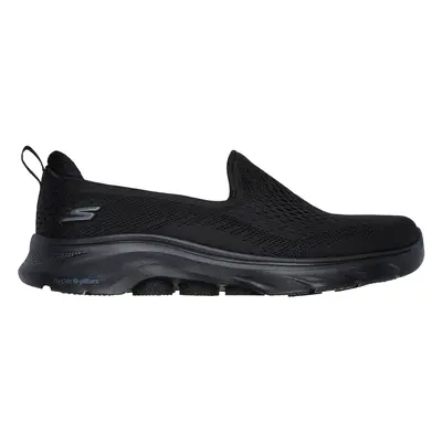 Skechers Women's GO WALK - Vina Slip-On Shoes in Black, Size | Textile/Synthetic, Vegan, Machine