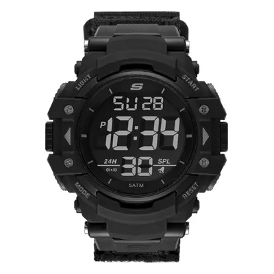 Skechers Men's Keats Digital Watch in Black