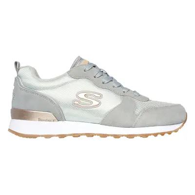 Skechers Women's OG - Goldn Gurl Sneaker in Light Gray | Leather/Textile/Synthetic