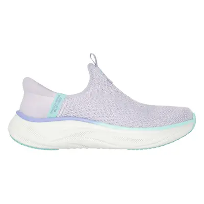 Skechers Women's Slip-ins: Skech Cloud - Dreamy Hues Sneaker in Lavender/Aqua, Size | Textile/Sy