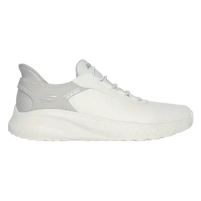 Skechers Men's Slip-ins: BOBS Sport Squad Chaos Sneaker in Off White, Size | Textile/Synthetic, 