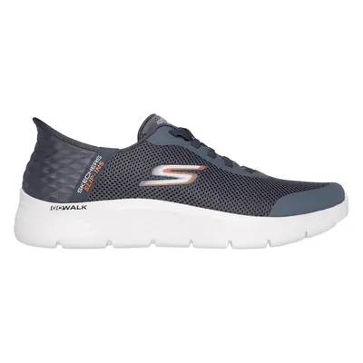 Skechers Men's Slip-ins: GO WALK Flex - Hands Up Sneaker in Gray, Size | Textile/Synthetic, Vega