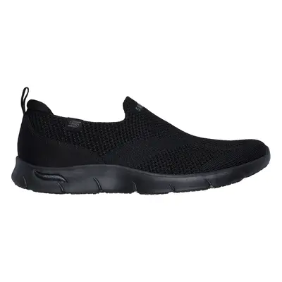 Skechers Women's Arch Fit Refine - Iris Sneaker in Black, Size | Textile, Vegan, Machine Washabl