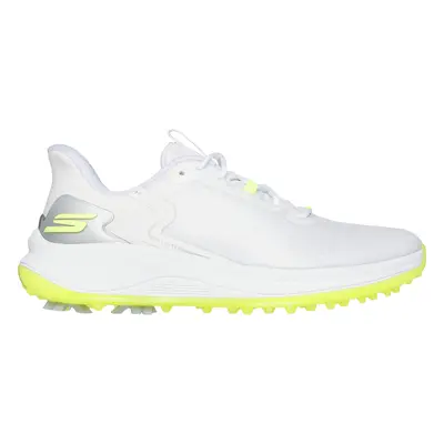 Skechers Men's Slip-ins: GO GOLF Blade GF - Slip-ins Golf Shoes in White/Yellow, Size | Syntheti