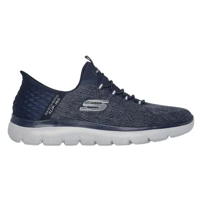 Skechers Men's Slip-ins: Summits - Key Pace Sneaker in Navy Blue, Size | Textile/Synthetic, Vega