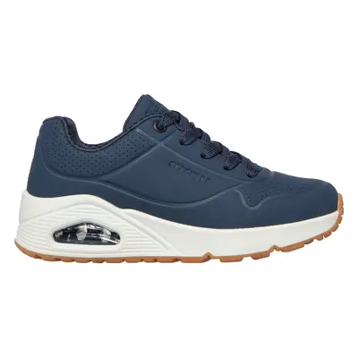 Skechers Boy's Uno - Stand On Air Sneaker in Navy Blue, Size | Synthetic