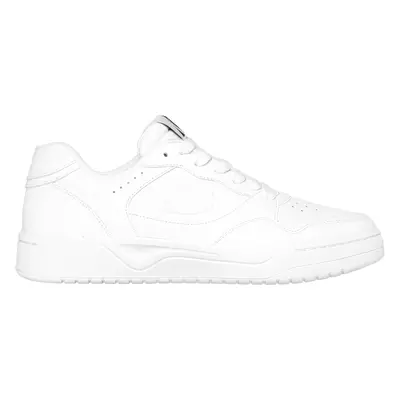 Skechers Men's Koopa Court - Volley Low Varsity Sneaker in White, Size | Synthetic/Leather/Texti