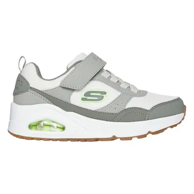 Skechers Boy's Uno - Retro-Squad Sneaker in Olive, Size | Synthetic/Textile