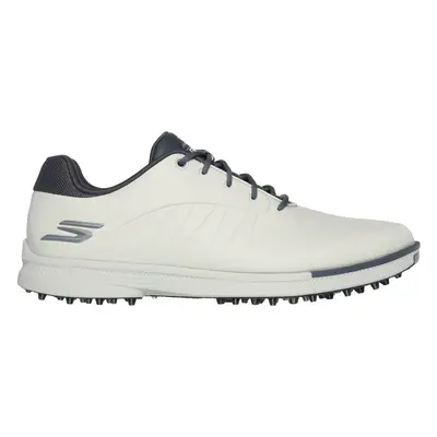 Skechers Men's GO GOLF Tempo GF Golf Shoes in Natural/Gray, Size | Synthetic/Textile