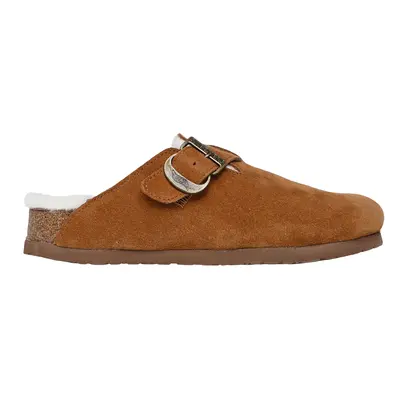 Skechers Women's Relaxed Fit: Arch Fit Granola - Restful Nights Mule in Chestnut, Size | Leather