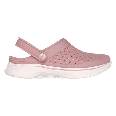 Skechers Women's Foamies: GO WALK - Joyous Mule in Rose | Synthetic, Machine Washable