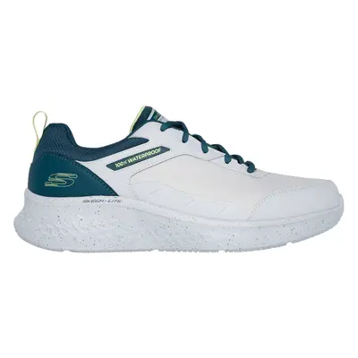 Skechers Men's Waterproof: Skech-Lite Pro - Ankkor Sneaker in Gray/Green, Size | Leather/Textile