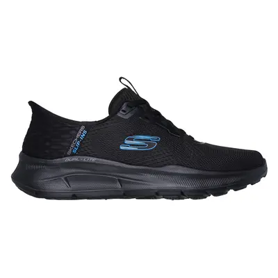 Skechers Men's Slip-ins RF: Equalizer 5.0 - Standpoint Sneaker in Black/Blue, Size | Textile/Syn