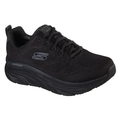 Skechers Women's Relaxed Fit: D'Lux Walker - Get Oasis Sneaker in Black, Size | Textile/Syntheti