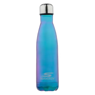 Skechers Laser Engraved Sport Water Bottle in Blue/Purple