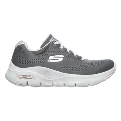 Skechers Women's Arch Fit - Big Appeal Sneaker in Gray/Pink, Size | Textile/Synthetic, Vegan, Ma