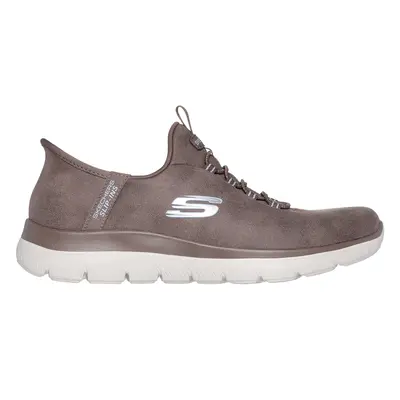 Skechers Women's Slip-ins: Summits - Unknown Trail Sneaker in Brown, Size | Textile/Synthetic, V