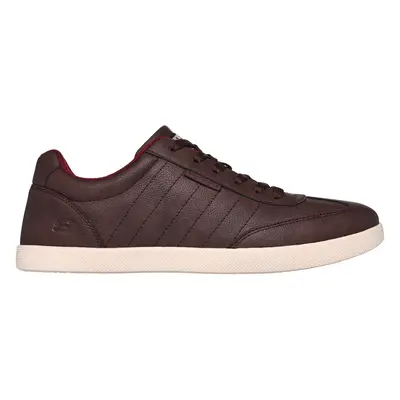 Skechers Men's Placer - Crandon Sneaker in Chocolate, Size | Synthetic