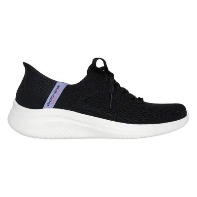 Skechers Women's Slip-ins: Ultra Flex 3.0 - Elevated Motion Sneaker in Black, Size | Textile/Syn