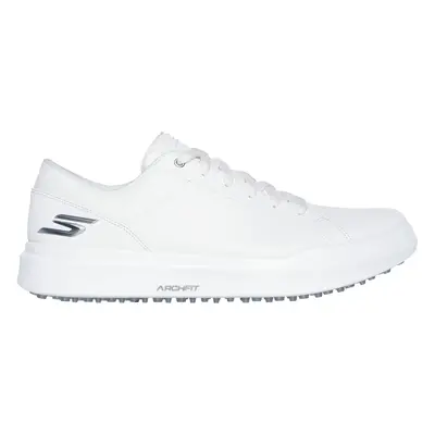 Skechers Men's Relaxed Fit: GO GOLF Drive Golf Shoes in White, Size | Leather/Synthetic, Arch Fi