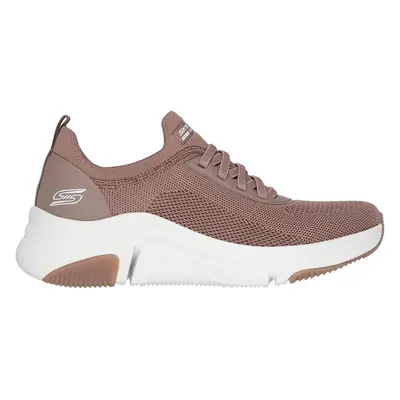 Skechers Women's BOBS Sport Sparrow Flex - Instant Clout Sneaker in Clay, Size | Textile/Synthet