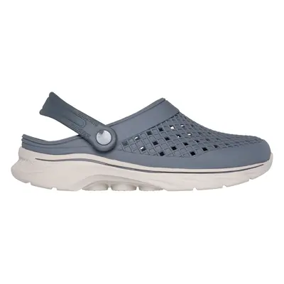 Skechers Men's Foamies: GO WALK - Ambition Mule in Charcoal, Size | Synthetic, Machine Washable