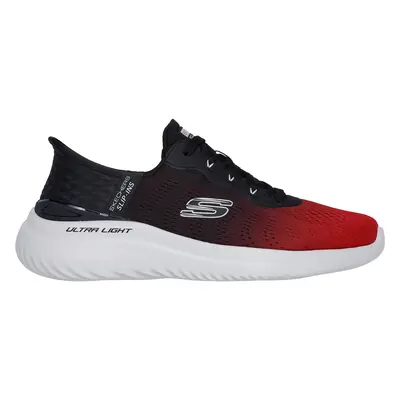 Skechers Men's Slip-ins: Bounder 2.0 - Tellem Sneaker in Black/Red, Size | Textile/Synthetic, Ve