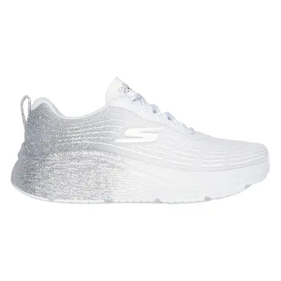 Skechers Women's Max Cushioning Elite 2.0 - Alva Sneaker in White/Silver, Size | Textile/Synthet