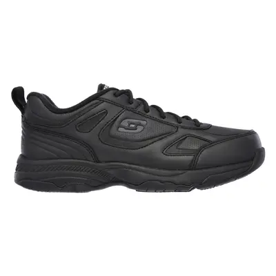 Skechers Women's Work Relaxed Fit: Dighton - Bricelyn SR Sneaker in Black, Size | Synthetic