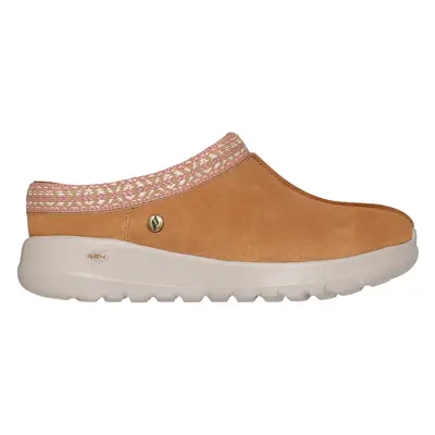 Skechers Women's On-the-GO Joy - Get Cosy Mule in Chestnut, Size | Leather