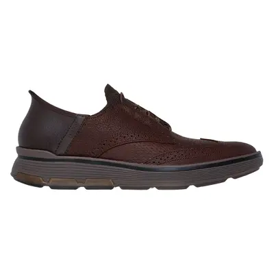 Skechers Men's Slip-ins Mark Nason: Casual Glide Cell Shoes in Red/Brown, Size | Leather/Synthet