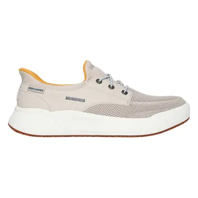 Skechers Men's Slip-ins Relaxed Fit: Cyrus - Eagan Sneaker in Sand, Size | Textile/Synthetic, Ve