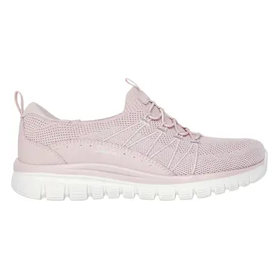 Skechers Women's Graceful - Picture Perfect Sneaker in Blush Pink, Size | Textile/Synthetic, Veg