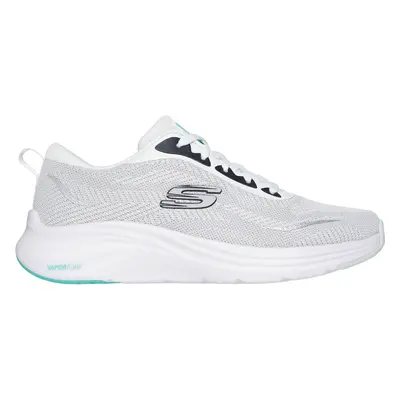 Skechers Women's Vapor Foam - Smooth Ride Sneaker in White/Black, Size | Textile/Synthetic, Vega