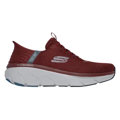 Skechers Men's Slip-ins: D'Lux Walker 2.0 - Taurrel Sneaker in Burgundy, Size | Textile/Syntheti