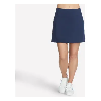 Skechers Women's GO FLEX Skort in Navy Blue, Size Medium | Nylon/Spandex